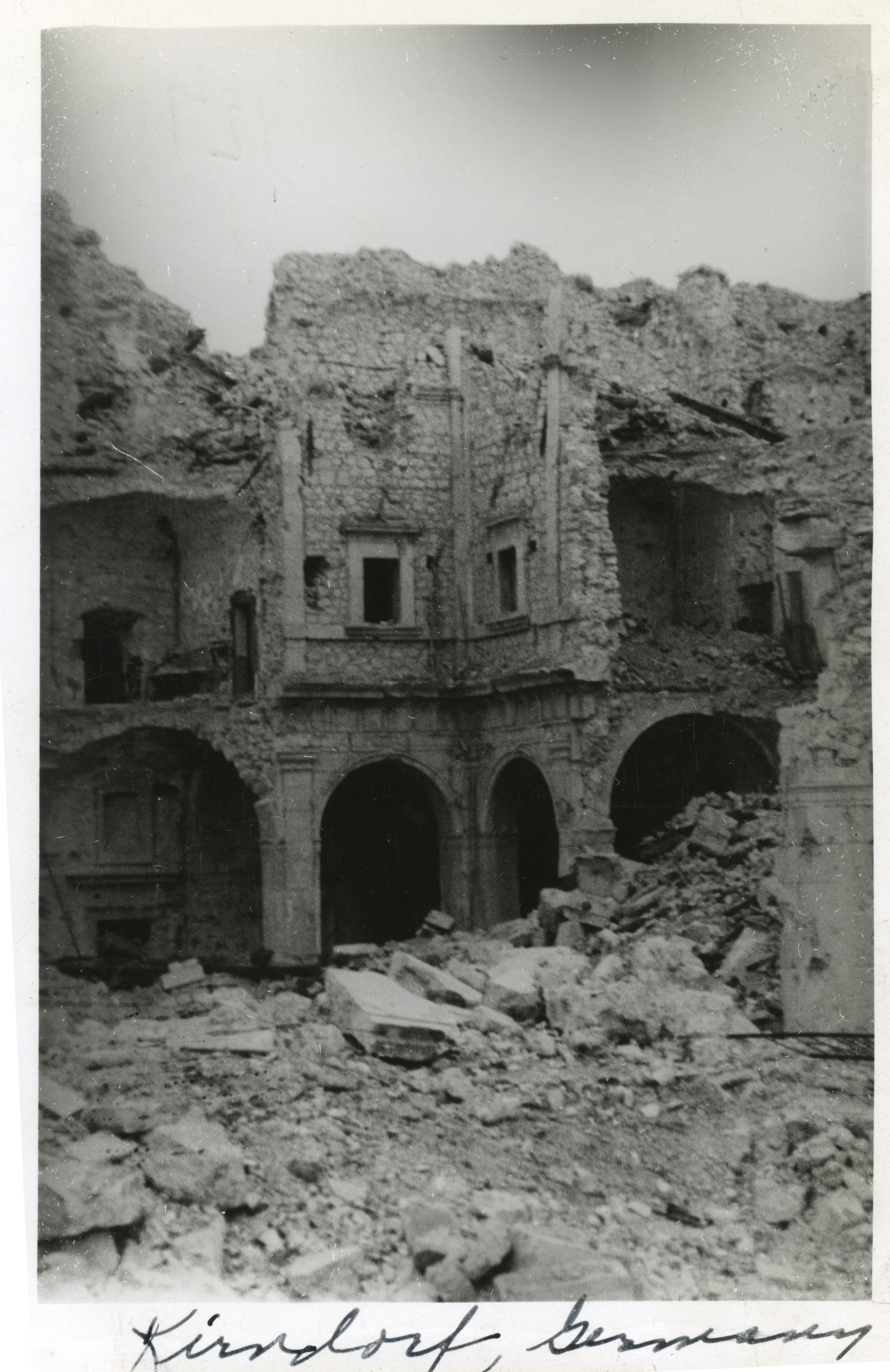 War damage in Kirndorf, Germany | The Digital Collections of the National WWII Museum : Oral ...