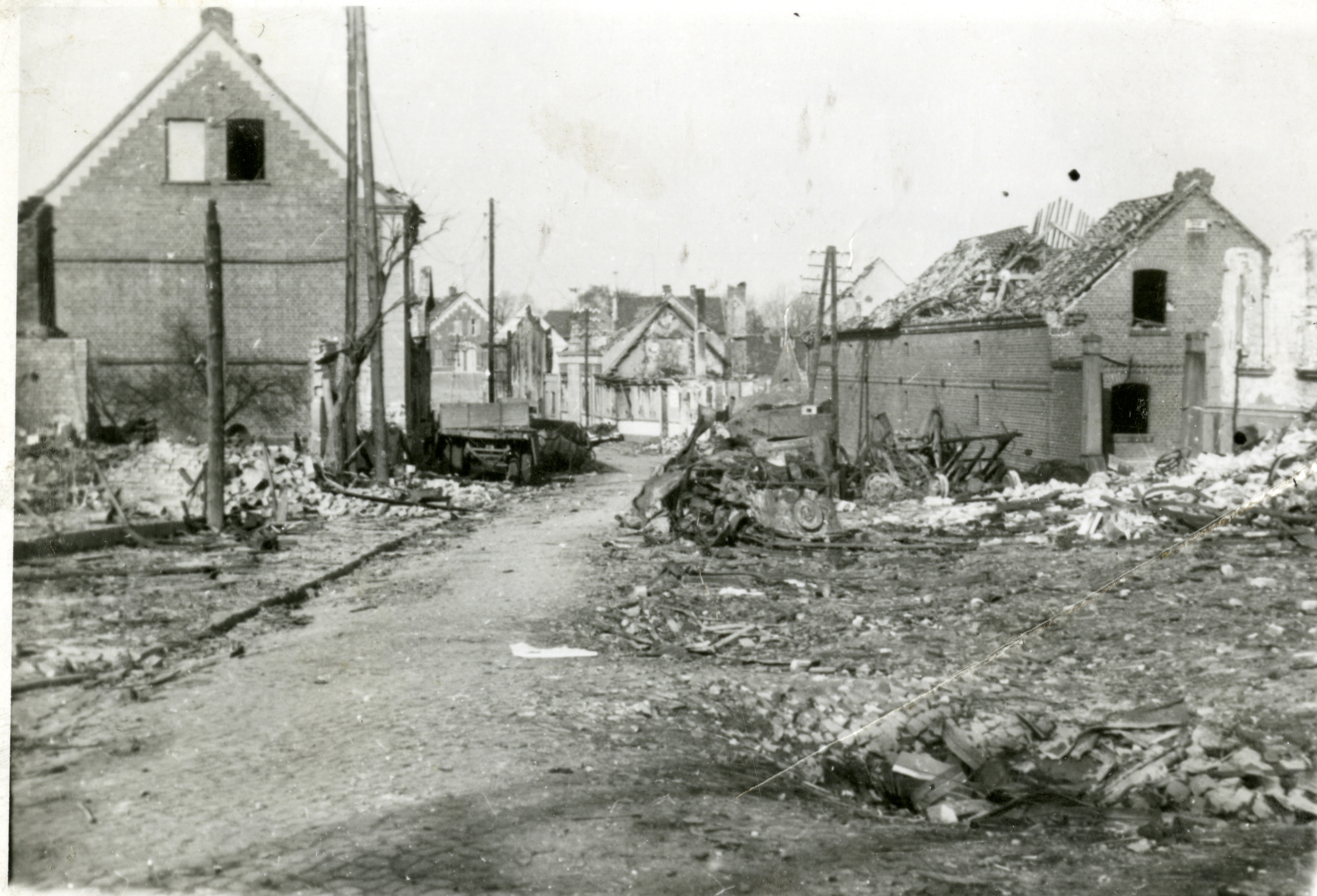 War torn town in Germany in 1945 | The Digital Collections of the ...