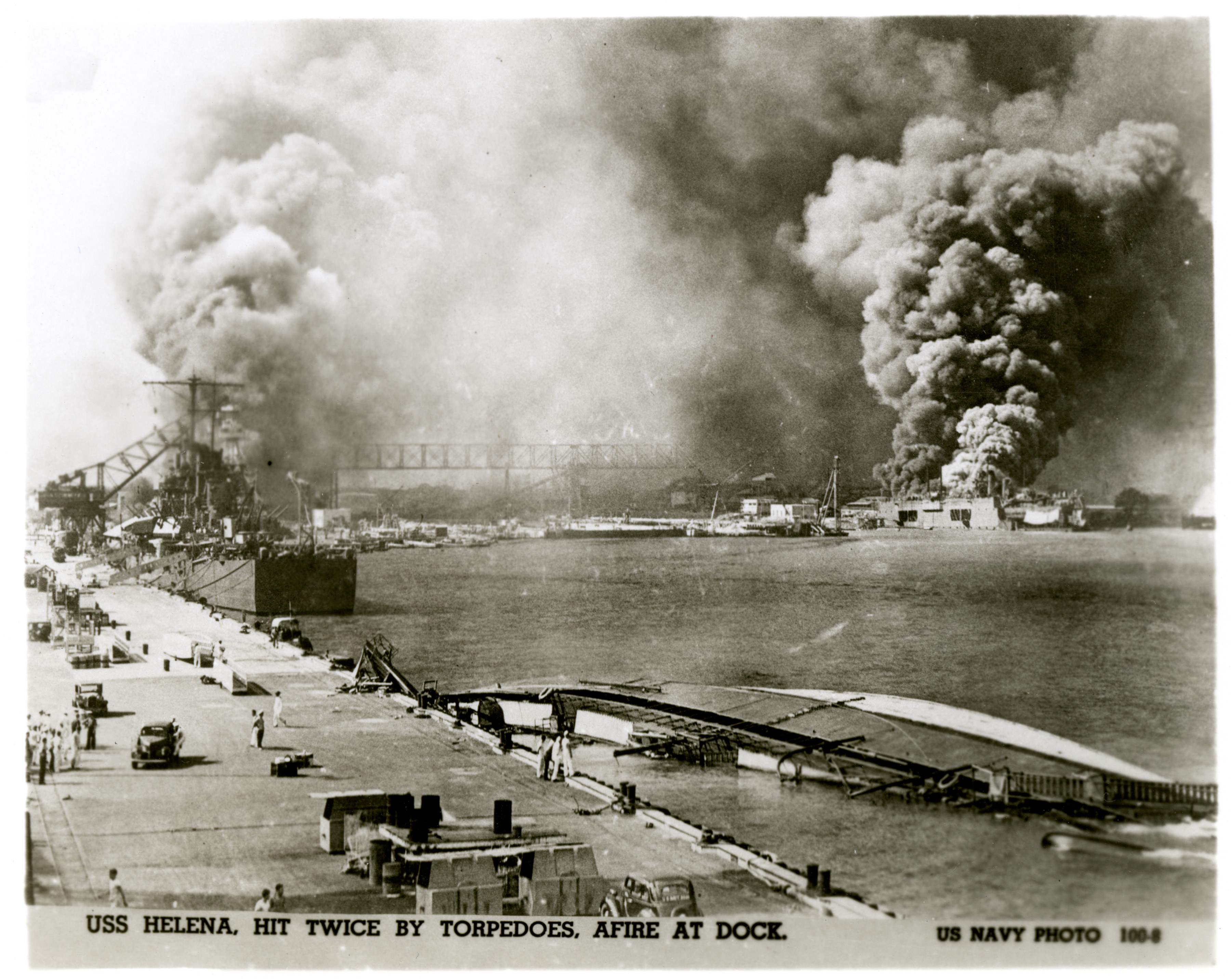 Uss Helena Cl 50 Capsized In Pearl Harbor On 7 December 1941 The Digital Collections Of The National Wwii Museum Oral Histories