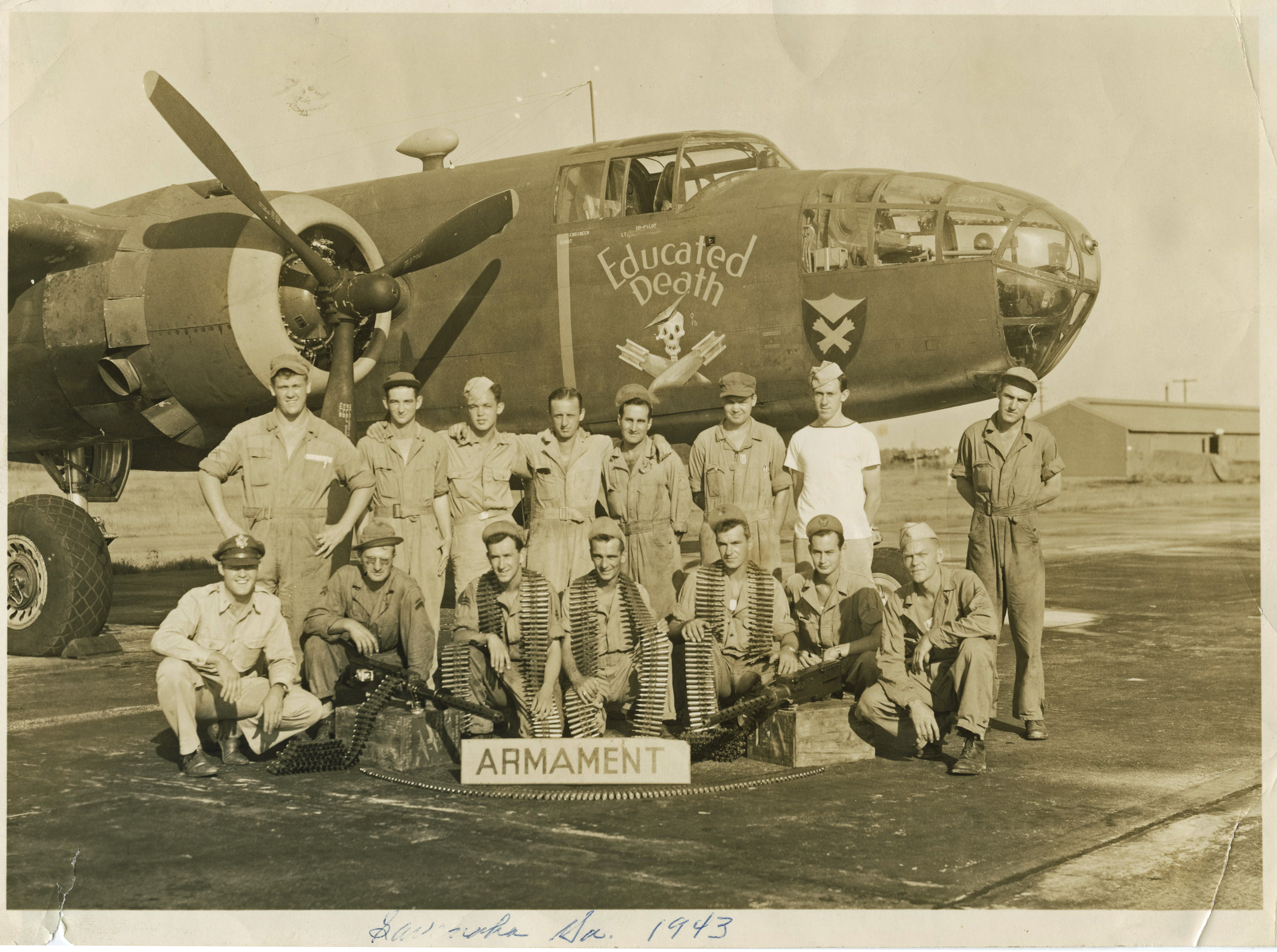 B 25 Bomber Crew Positions