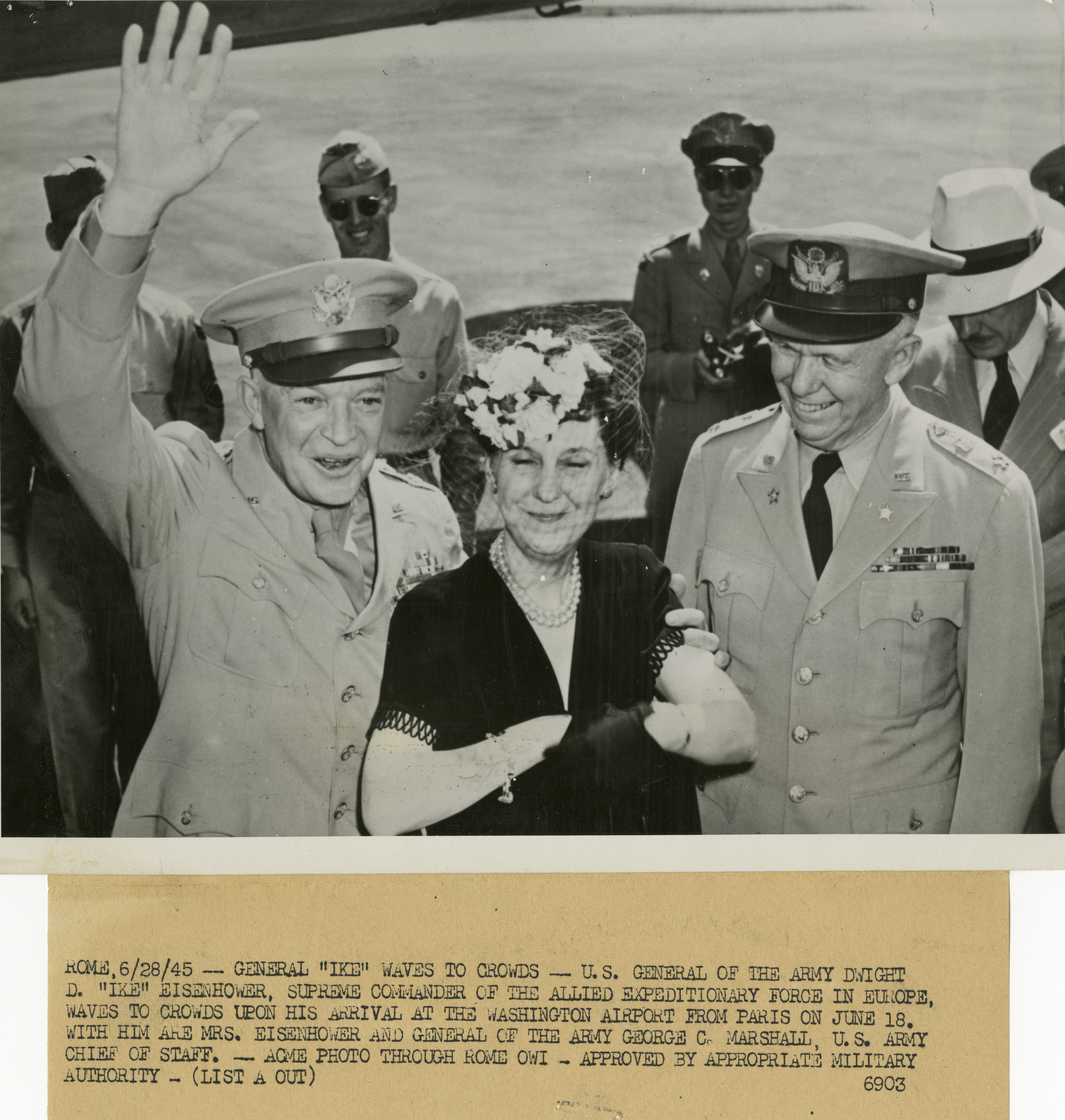 Spine of Steel: Mamie Eisenhower in World War II (U.S. National Park  Service)