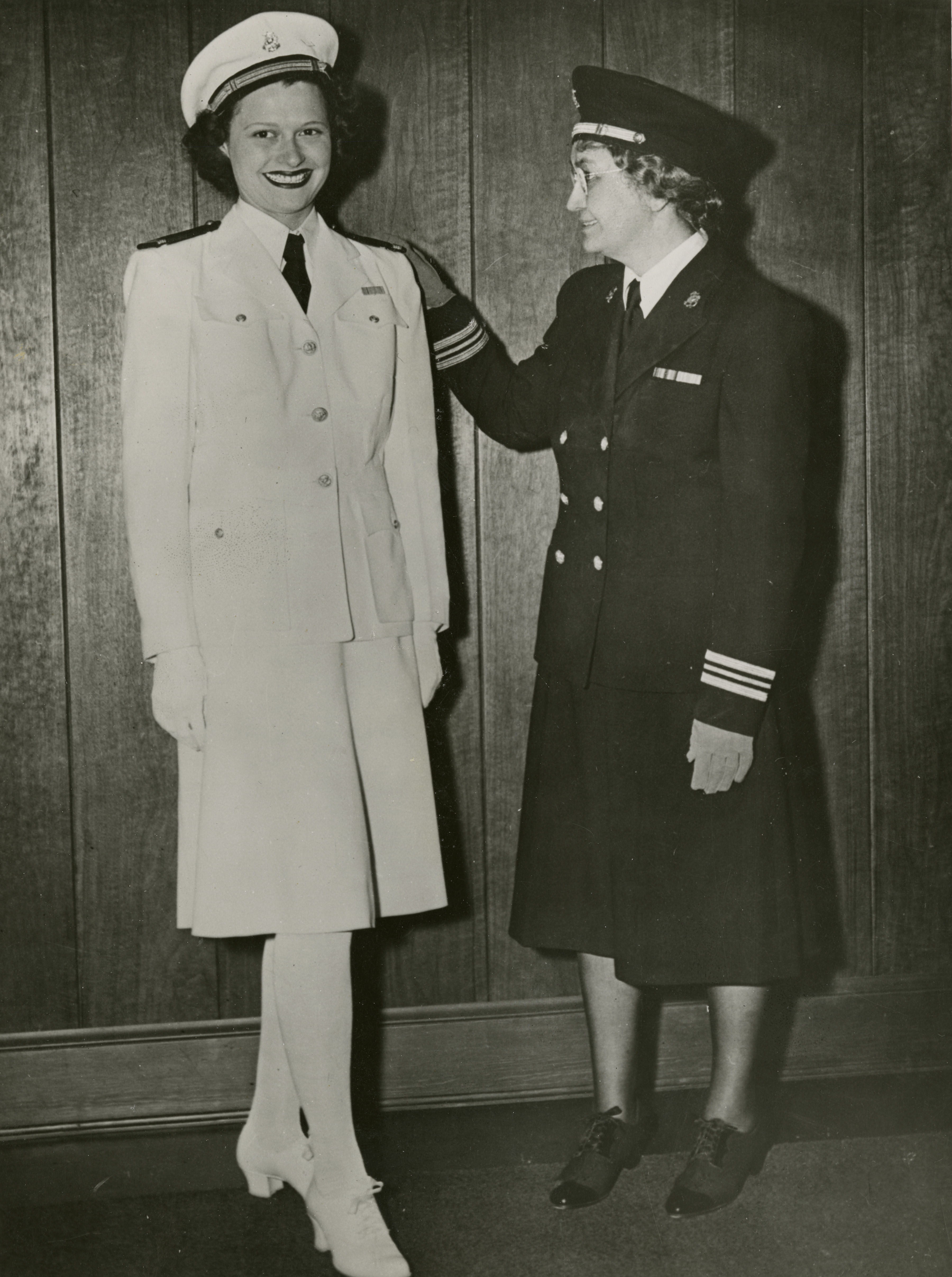 Navy nurses wearing Winter and Summer Uniforms | The Digital