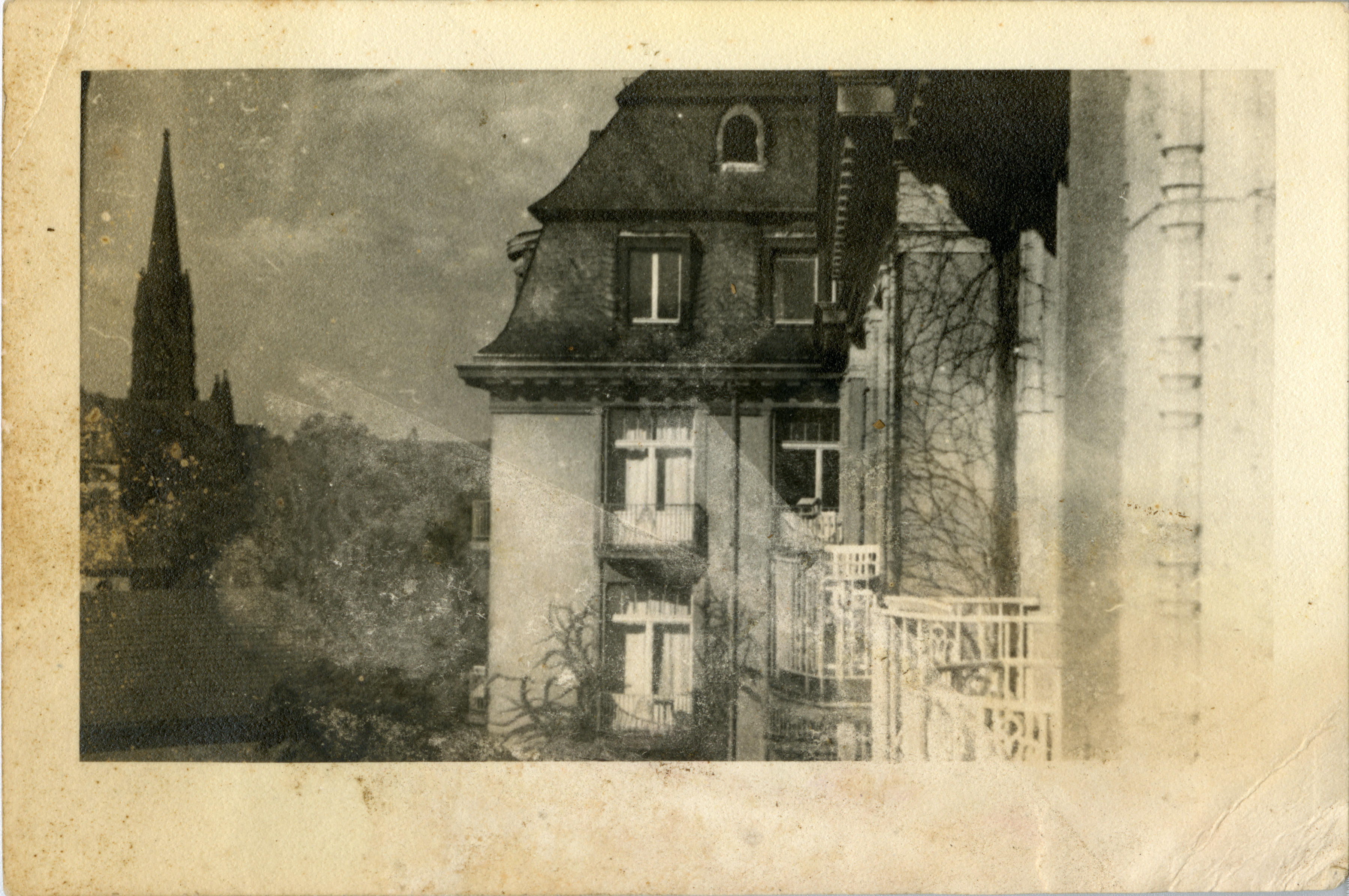 View From The Grand Hotel In Bad Nauheim Germany 1945 The Digital Collections Of The National Wwii Museum Oral Histories