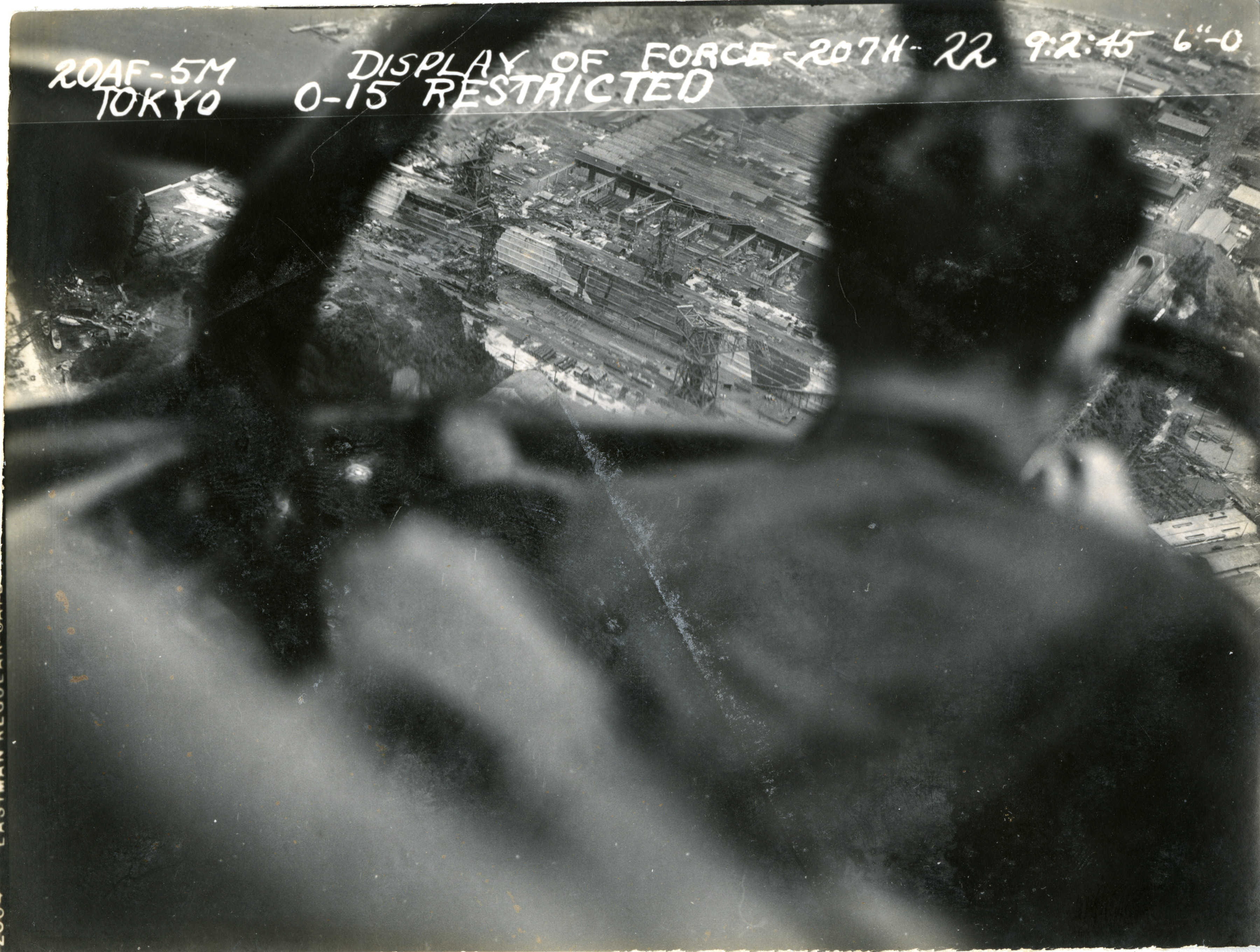 Aerial view of Tokyo, 1945 | The Digital Collections of the National ...